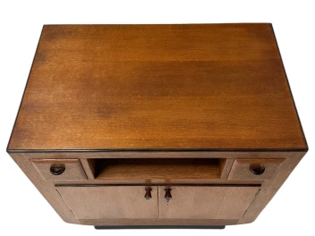 Art Deco Amsterdamse School Cabinet with Drawers by Piet Kramer, 1930s